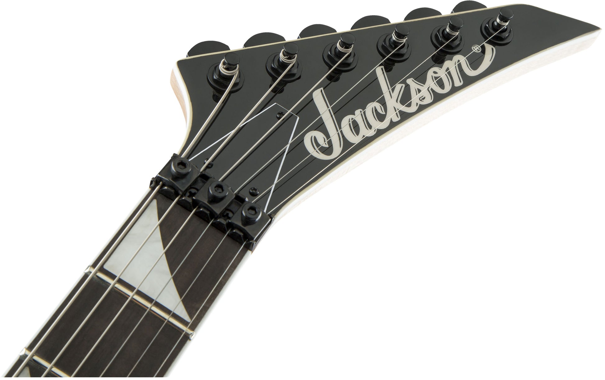 Jackson JS Dinky Arch Top JS32Q DKA AM Guitarra Eléctrica Transparent Black 6