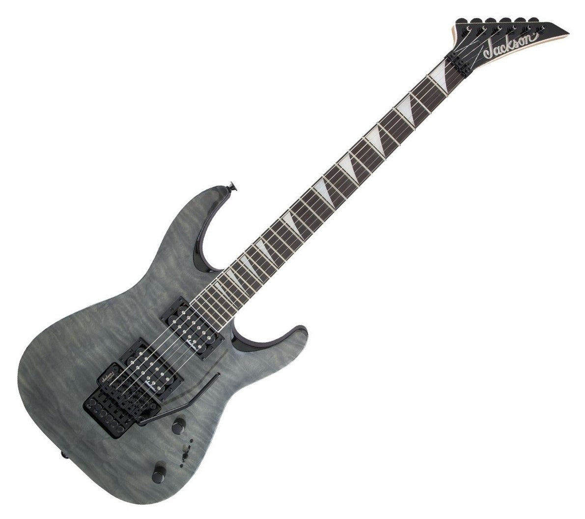 Jackson JS Dinky Arch Top JS32Q DKA AM Guitarra Eléctrica Transparent Black 8