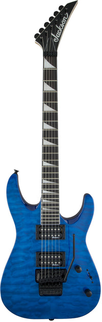 Jackson JS Dinky Arch Top JS32Q DKA AM Guitarra Eléctrica Transparent Blue 1