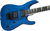 Jackson JS Dinky Arch Top JS32Q DKA AM Guitarra Eléctrica Transparent Blue 5