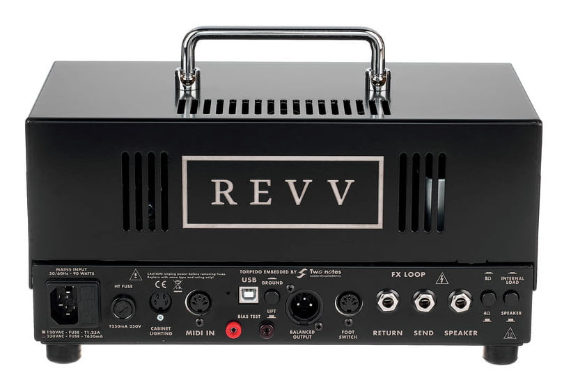 Revv D20 Amplificador Cabezal Guitarra 5