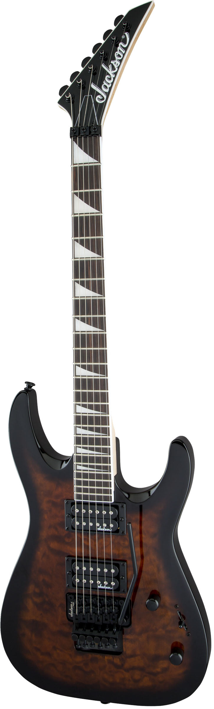 Jackson JS Dinky Arch Top JS32Q DKA AM Guitarra Eléctrica Dark Sunburst 3