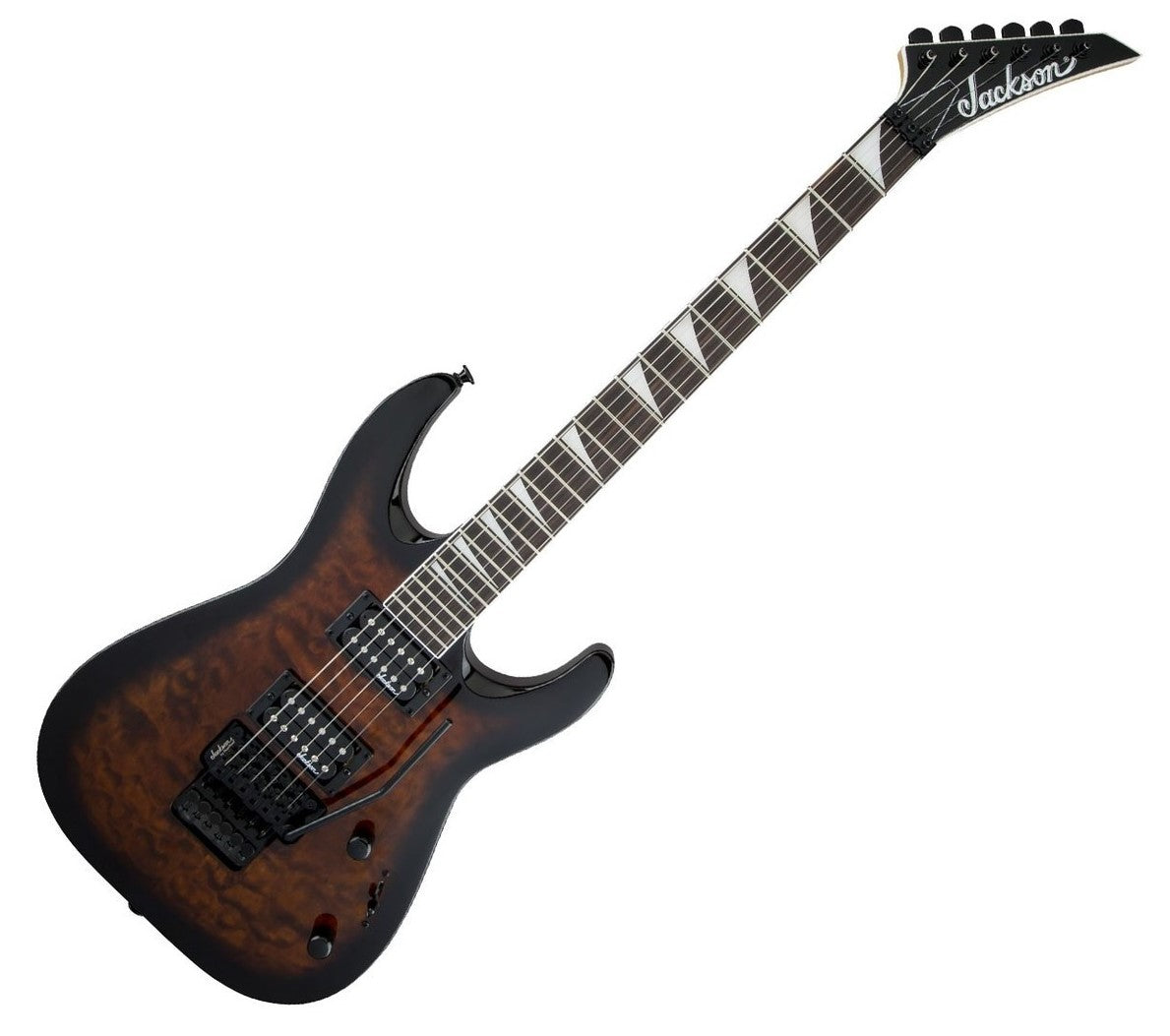 Jackson JS Dinky Arch Top JS32Q DKA AM Guitarra Eléctrica Dark Sunburst 9