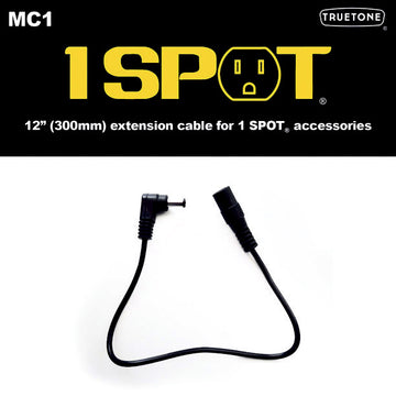 Truetone 1-Plug Cable Extensión 30cm para Alimentador 1Spot 1