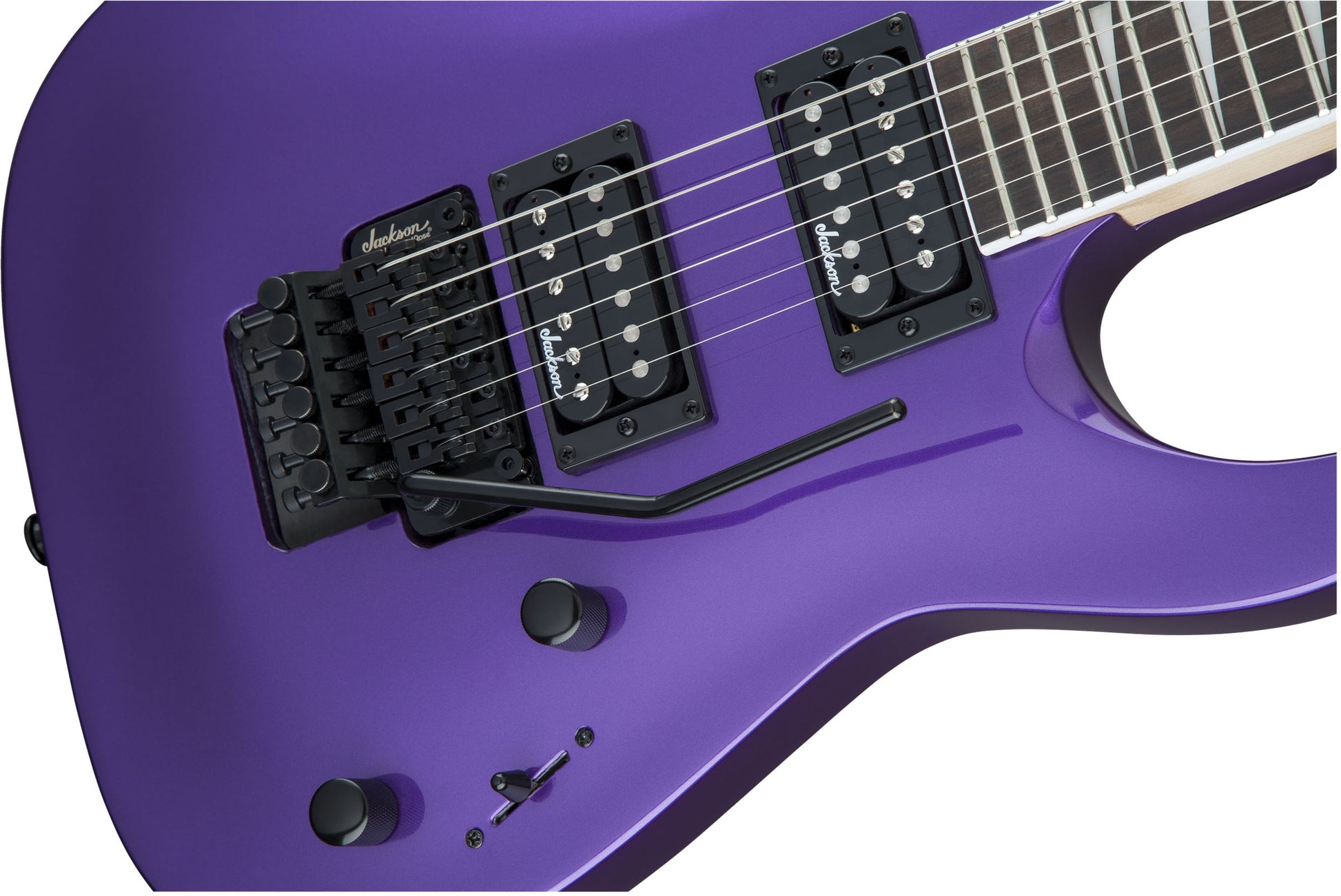 Jackson JS Dinky Arch Top JS32 DKA AM Guitarra Eléctrica Pavo Purple 6