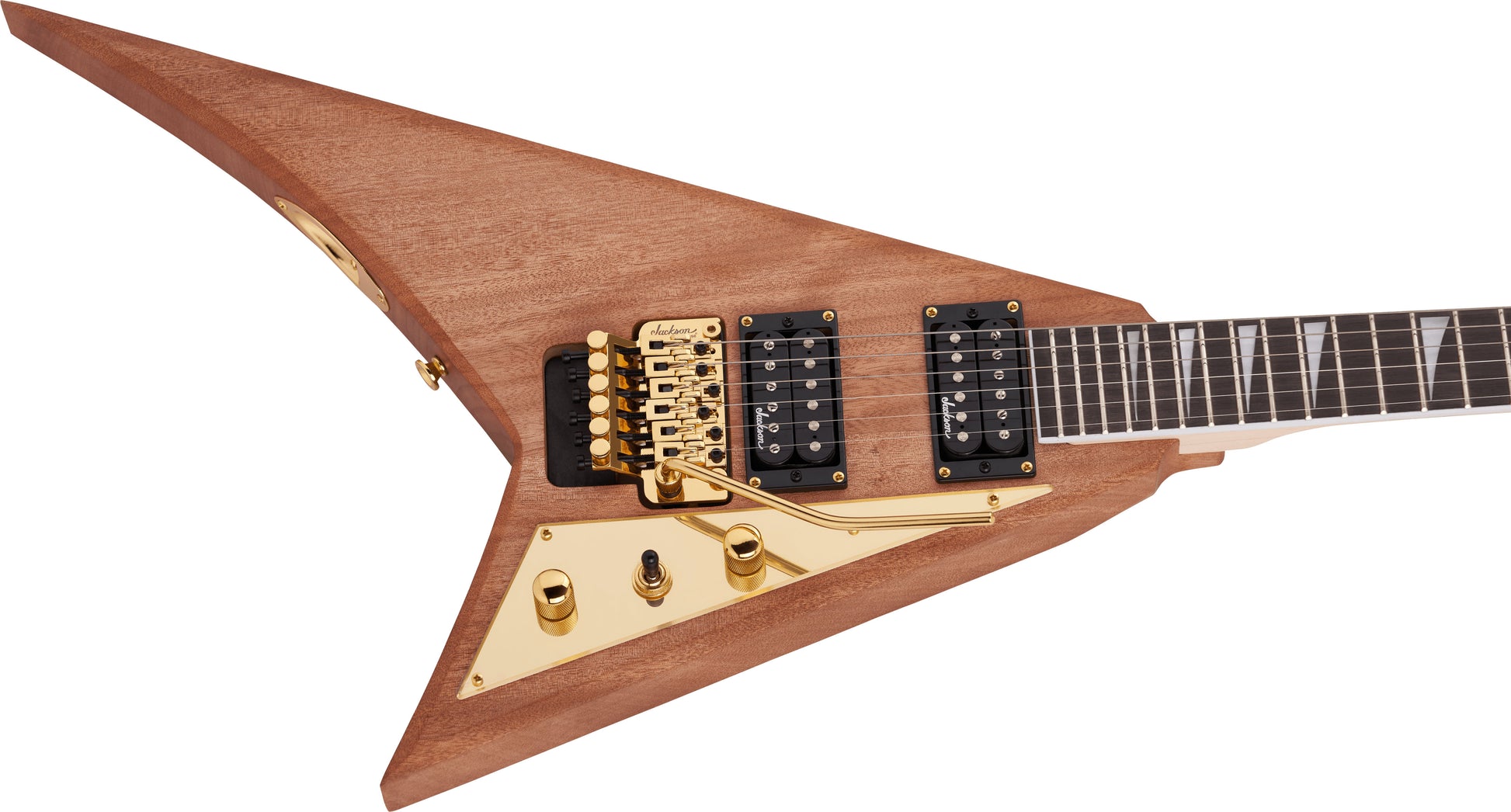 Jackson JS Rhoads MAH JS32 AM Guitarra Eléctrica Natural 5