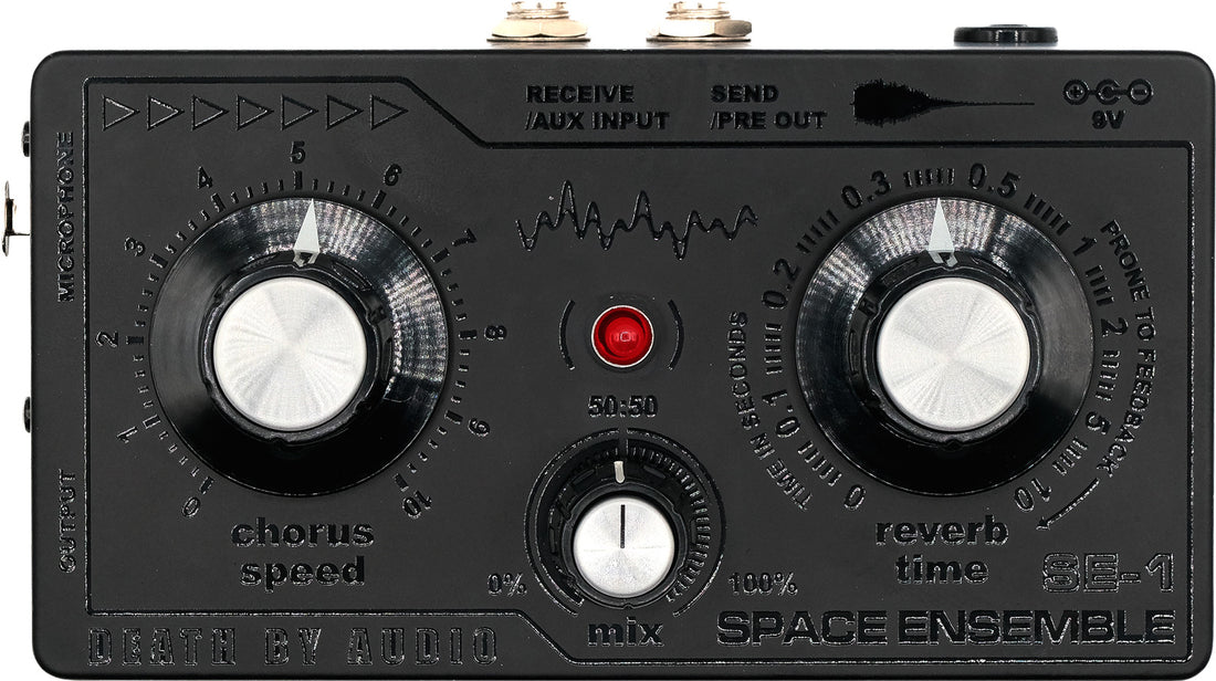 Death By Audio SE1 Space Ensemble Pedal Chorus Reverb para Voz 1