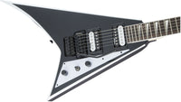 Jackson JS Rhoads JS32 AM Guitarra Eléctrica Black with White Bevels 5