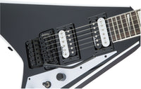 Jackson JS Rhoads JS32 AM Guitarra Eléctrica Black with White Bevels 6