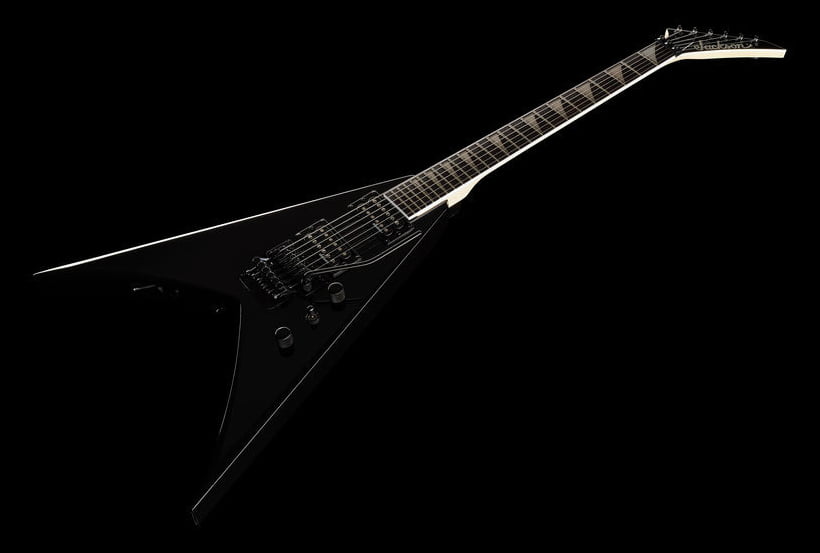 Jackson JS King V JS32 AM Guitarra Eléctrica Gloss Black 18