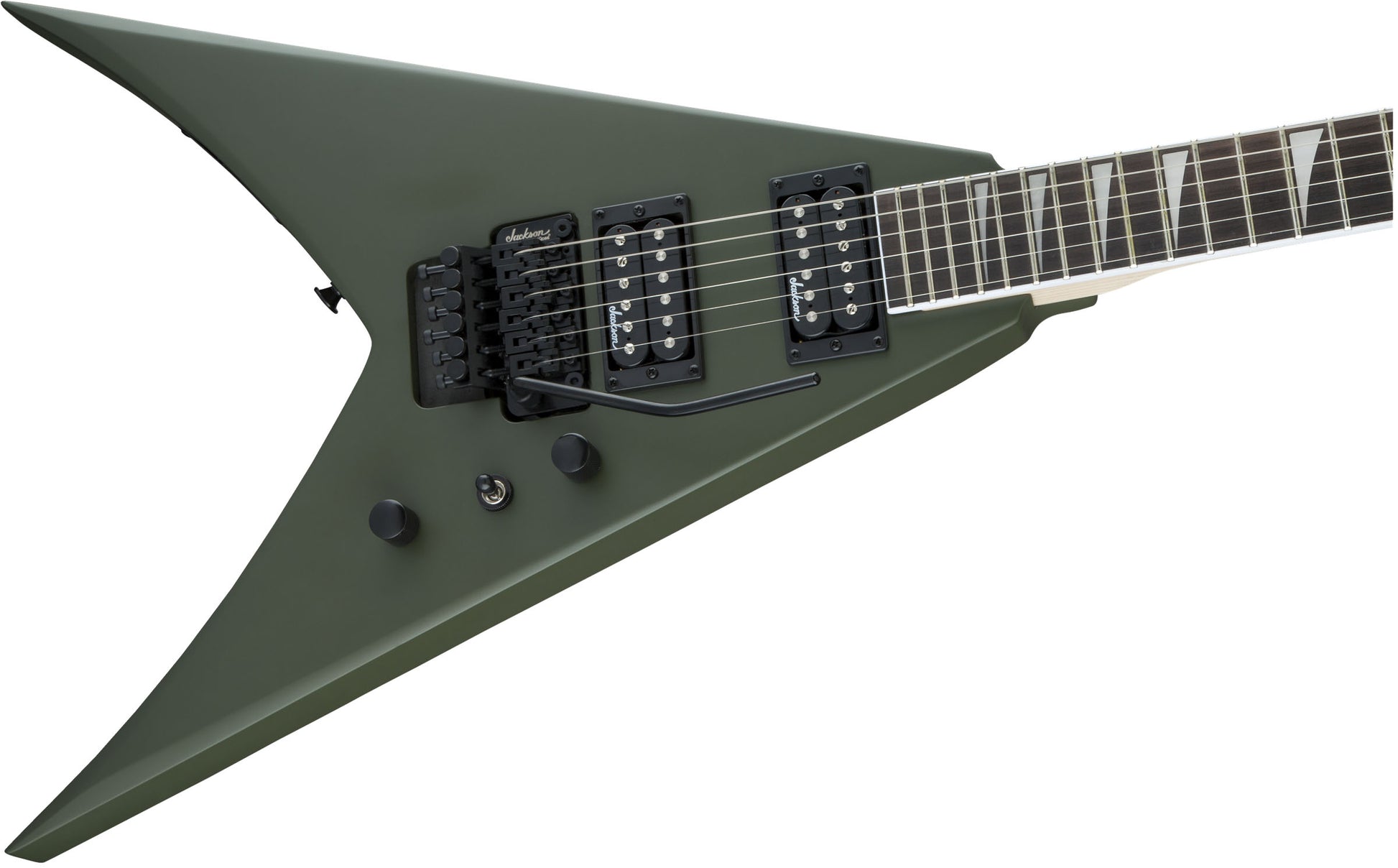 Jackson JS King V JS32 AM Guitarra Eléctrica Matte Army Drab 5