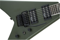 Jackson JS King V JS32 AM Guitarra Eléctrica Matte Army Drab 6