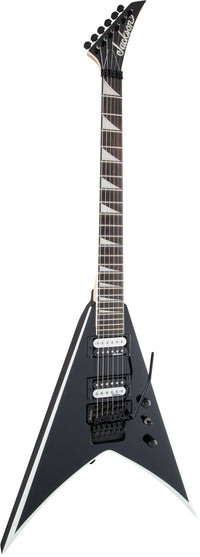 Jackson JS King V JS32 AM Guitarra Eléctrica Black with White Bevels 2