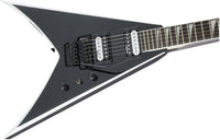 Jackson JS King V JS32 AM Guitarra Eléctrica Black with White Bevels 5