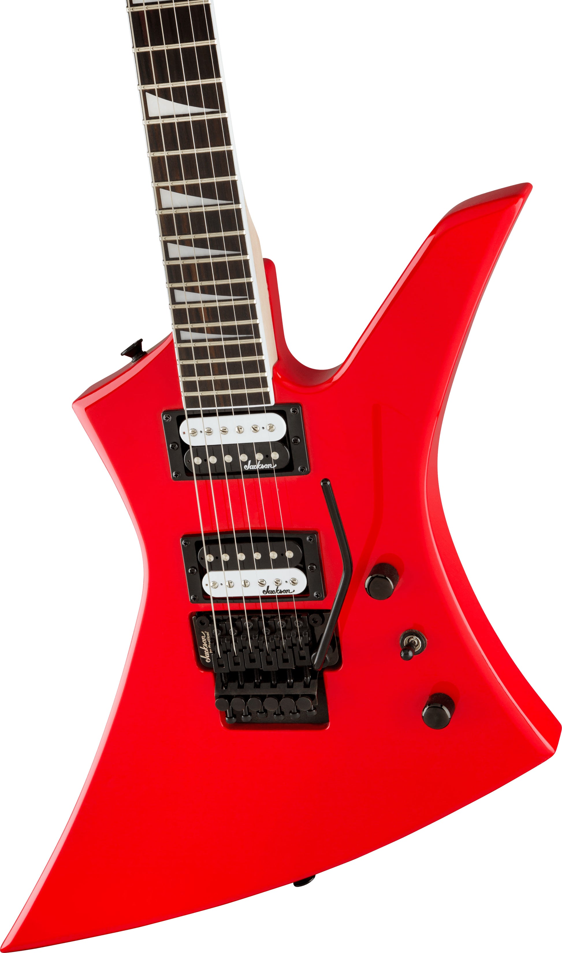 Jackson JS Kelly JS32 AM Guitarra Eléctrica Ferrari Red 3