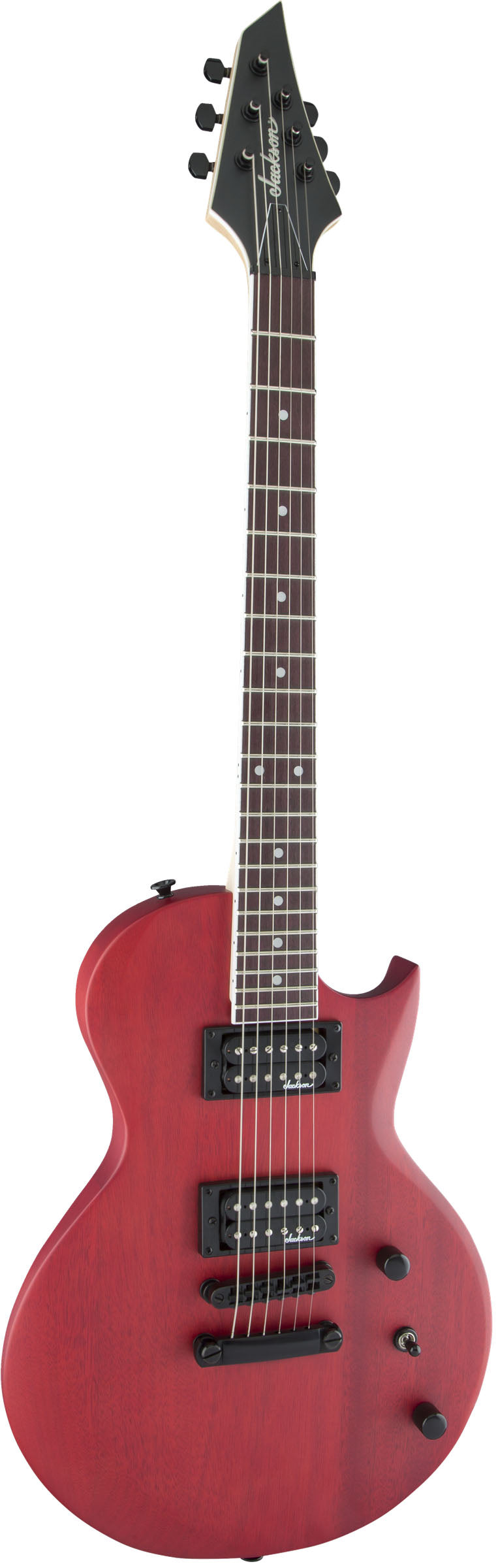 Jackson JS22 JS Monarkh SC AM Guitarra Eléctrica Red Stain 2