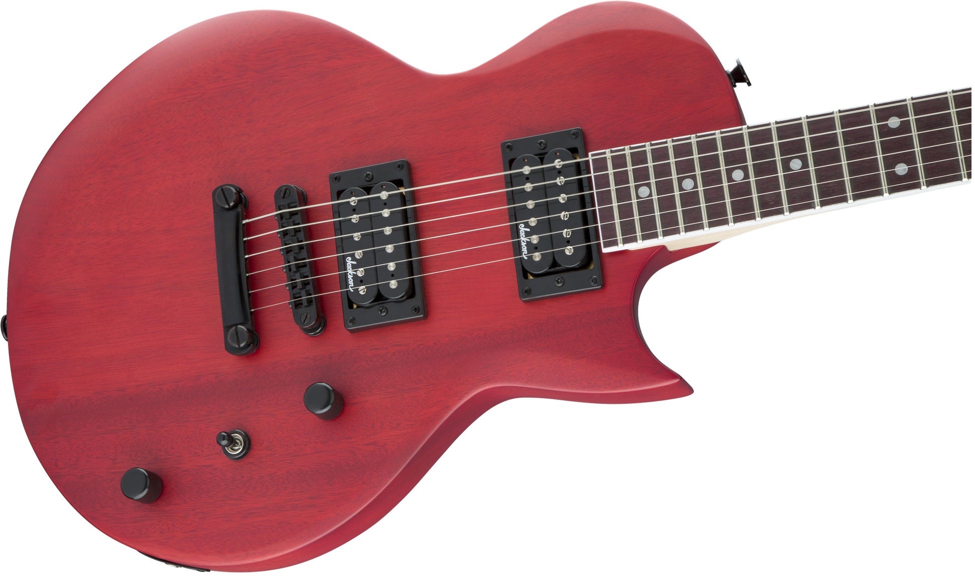 Jackson JS22 JS Monarkh SC AM Guitarra Eléctrica Red Stain 5