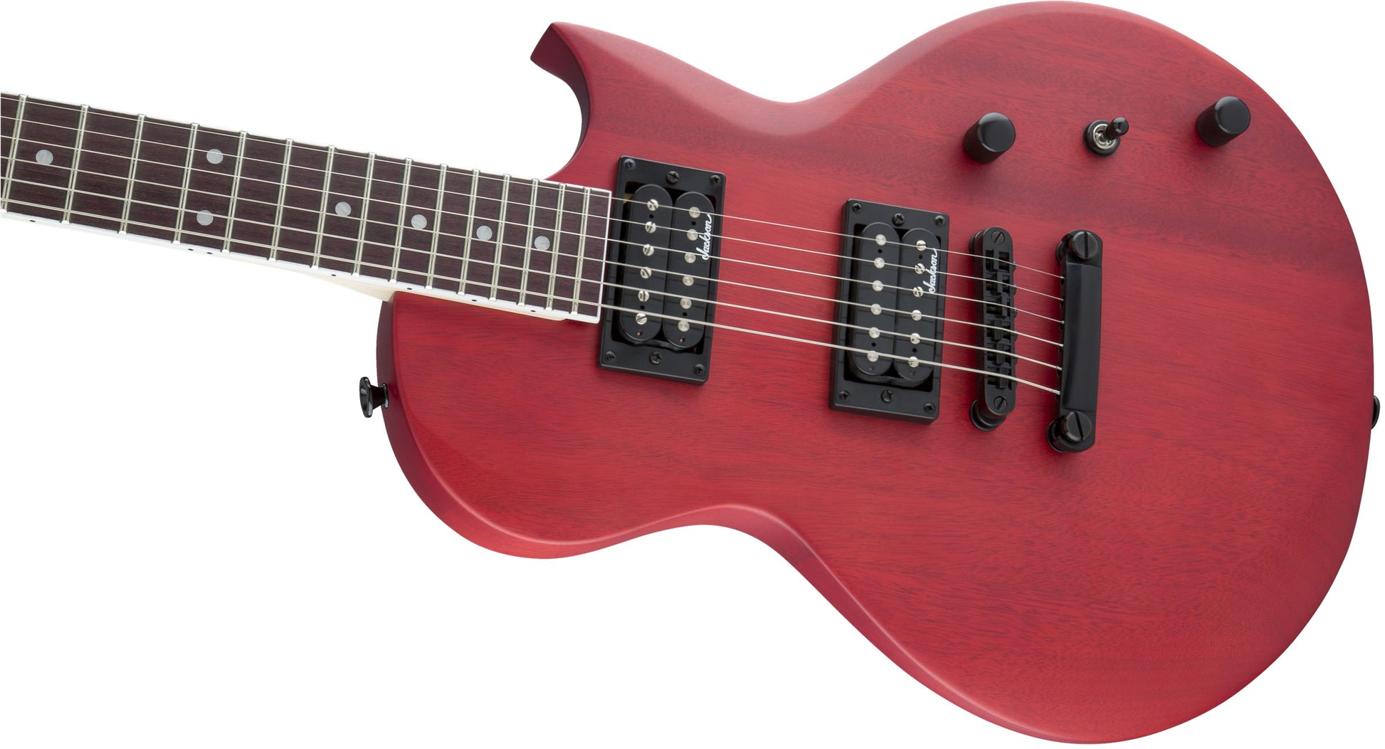 Jackson JS22 JS Monarkh SC AM Guitarra Eléctrica Red Stain 7