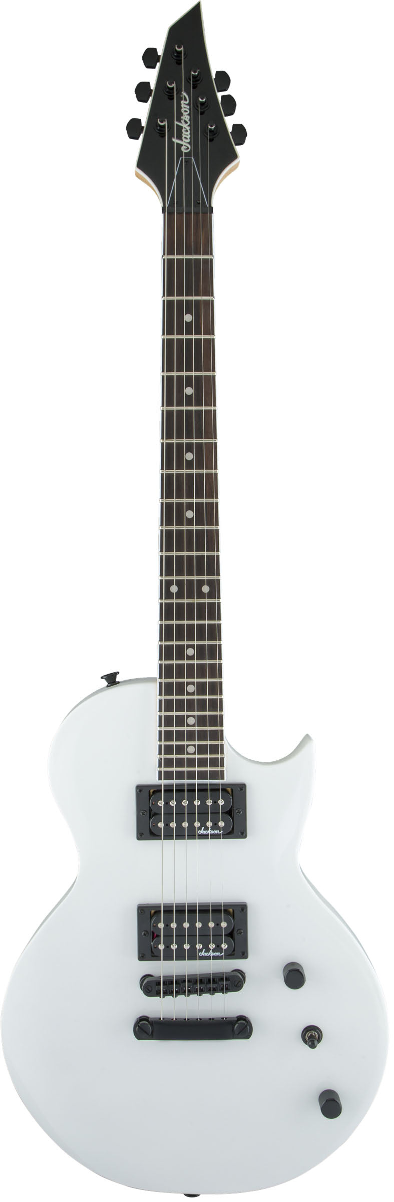 Jackson JS22 JS Monarkh SC AM Guitarra Eléctrica Snow White 1