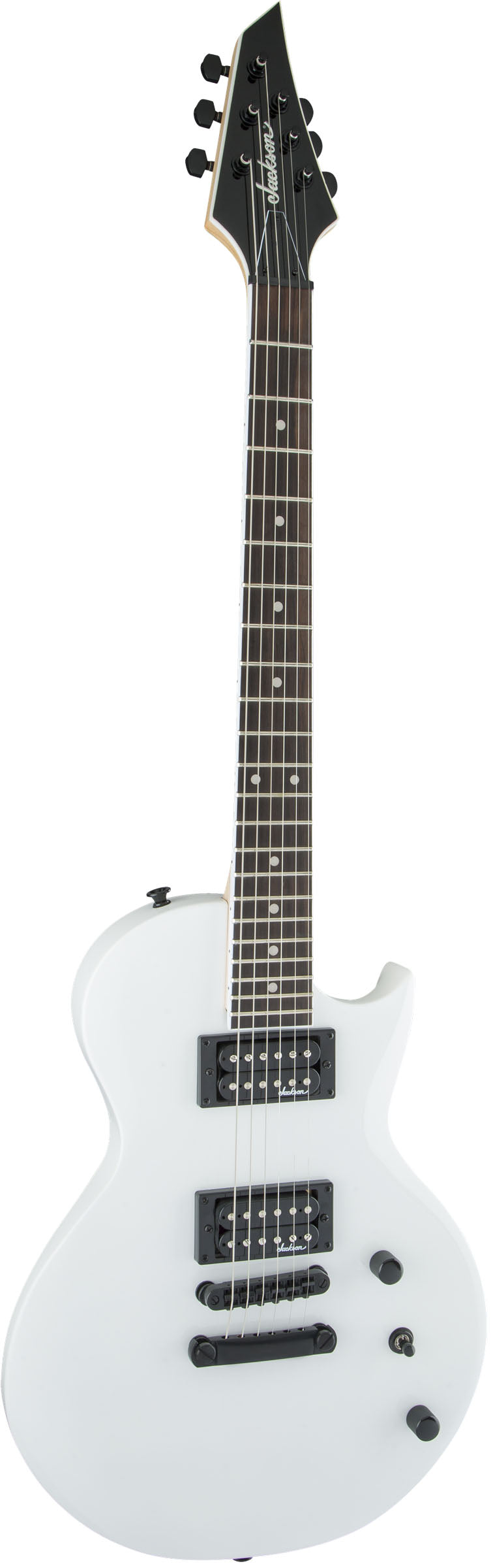 Jackson JS22 JS Monarkh SC AM Guitarra Eléctrica Snow White 2