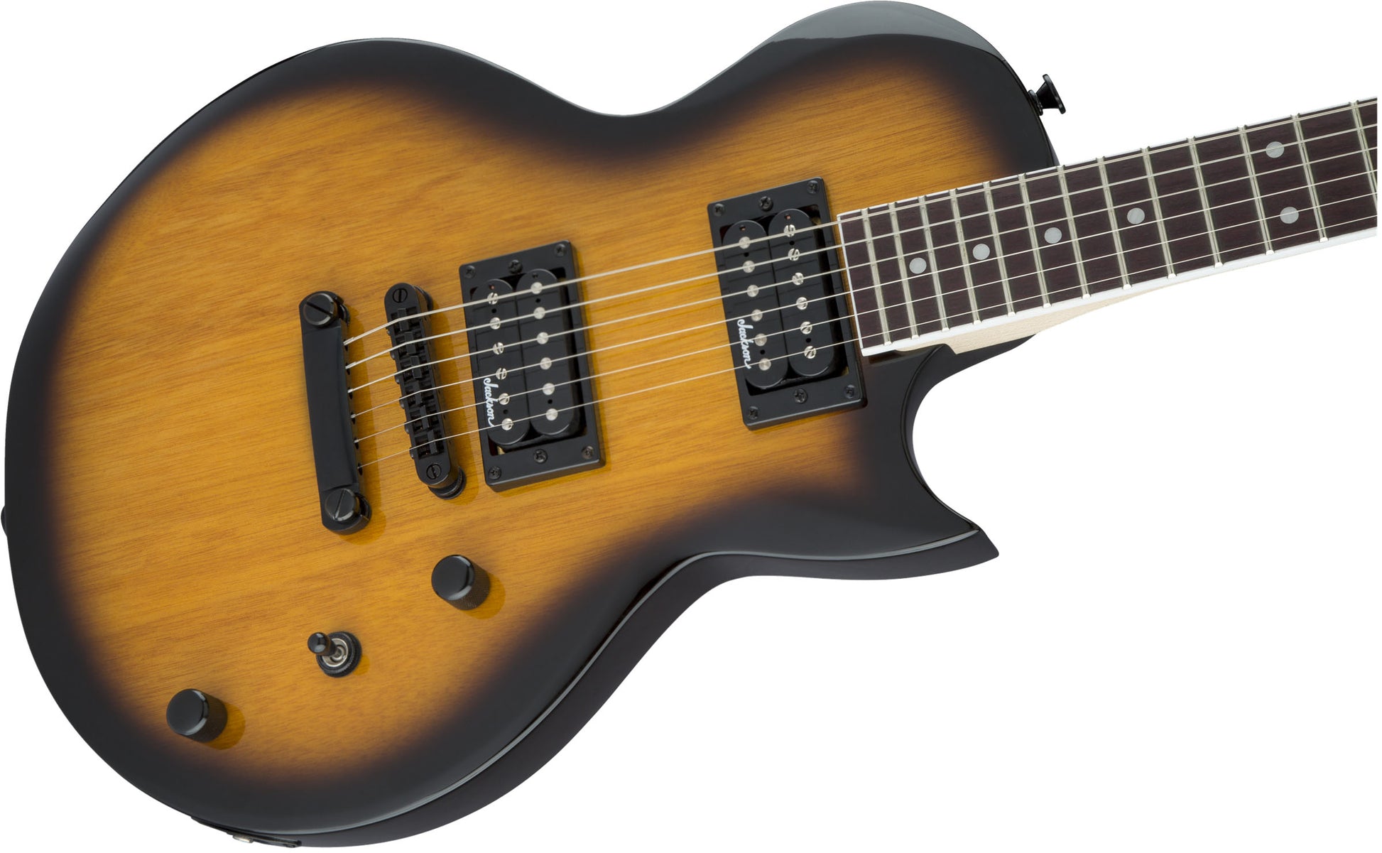 Jackson JS22 JS Monarkh SC AM Guitarra Eléctrica Tobacco Burst 5