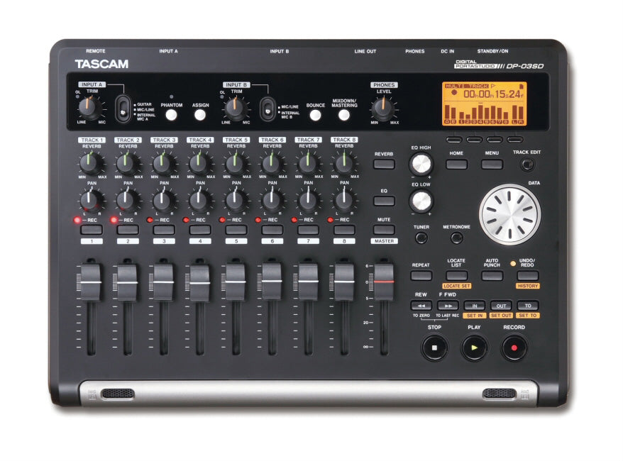 Tascam DP03SD Portastudio Grabador Digital 1