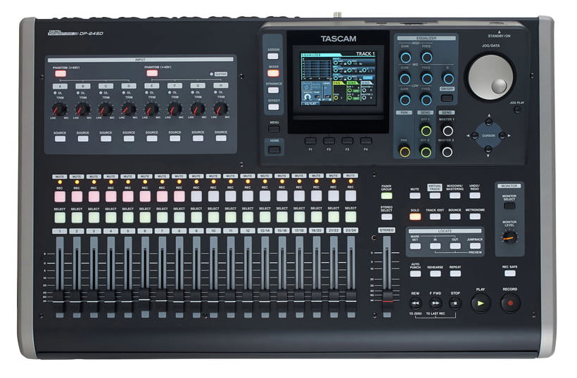 Tascam DP24SD Grabador Multipista 1