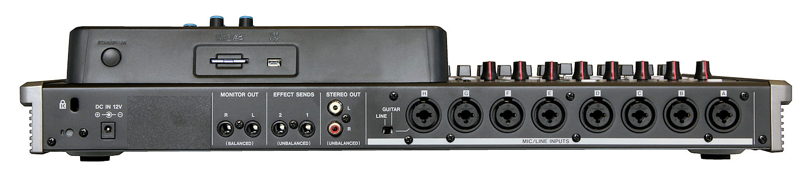 Tascam DP24SD Grabador Multipista 7