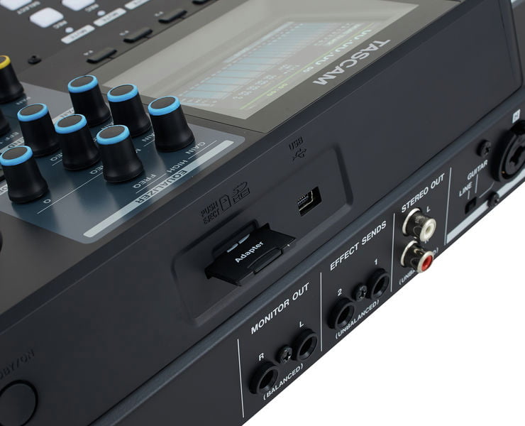 Tascam DP24SD Grabador Multipista 13