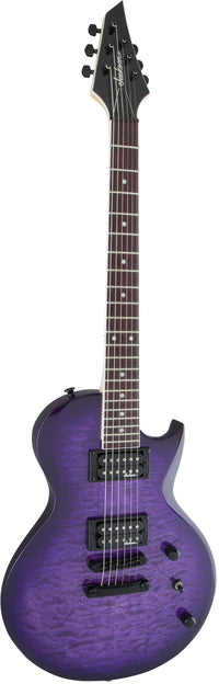 Jackson JS22Q JS Monarkh SC AM Guitarra Eléctrica Transparent Purple Burst 2