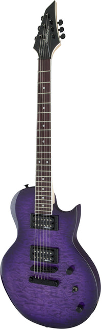 Jackson JS22Q JS Monarkh SC AM Guitarra Eléctrica Transparent Purple Burst 3