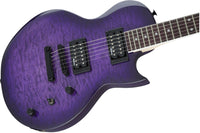 Jackson JS22Q JS Monarkh SC AM Guitarra Eléctrica Transparent Purple Burst 5