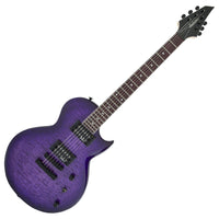 Jackson JS22Q JS Monarkh SC AM Guitarra Eléctrica Transparent Purple Burst 7