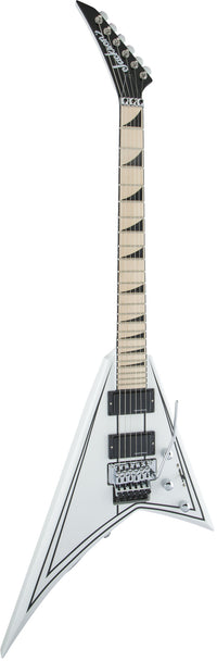 Jackson X Rhoads RRX24M MN Guitarra Eléctrica Snow White with Black Pinstripes 2