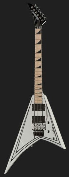 Jackson X Rhoads RRX24M MN Guitarra Eléctrica Snow White with Black Pinstripes 11