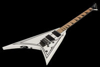 Jackson X Rhoads RRX24M MN Guitarra Eléctrica Snow White with Black Pinstripes 18