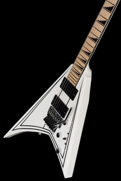 Jackson X Rhoads RRX24M MN Guitarra Eléctrica Snow White with Black Pinstripes 20