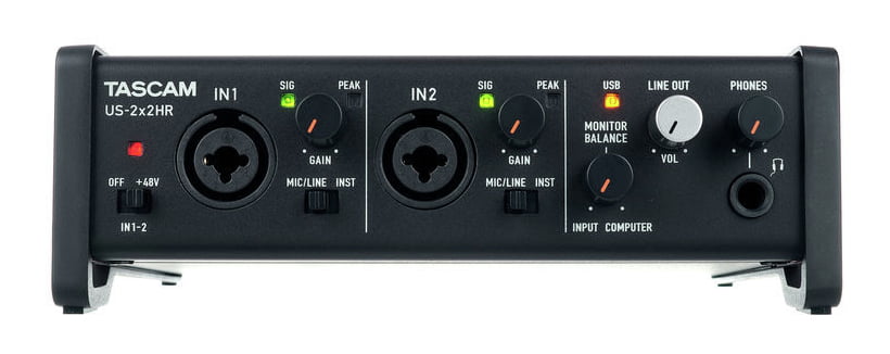 Tascam US-2X2HR Interfaz de Audio USB 1