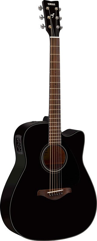 Yamaha FGX800C BL Guitarra Electroacústica Western Negra 1