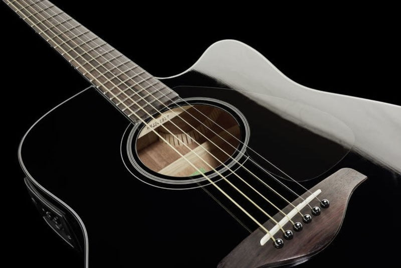 Yamaha FGX800C BL Guitarra Electroacústica Western Negra 8