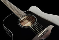 Yamaha FGX800C BL Guitarra Electroacústica Western Negra 8