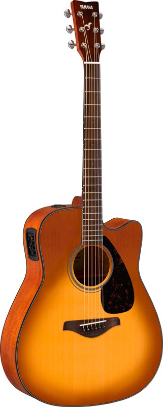 Yamaha FGX800C SDB Guitarra Electroacústica Western Sand Burst 1