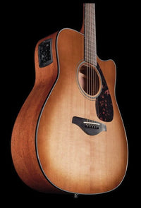 Yamaha FGX800C SDB Guitarra Electroacústica Western Sand Burst 8