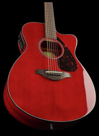 Yamaha FSX800C RR Guitarra Electroacústica Concierto Ruby Red 11