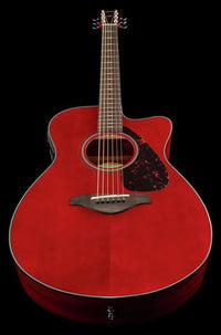 Yamaha FSX800C RR Guitarra Electroacústica Concierto Ruby Red 15