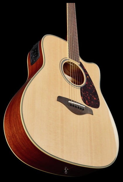 Yamaha FGX820C NT Guitarra Electroacústica Western Natural 7