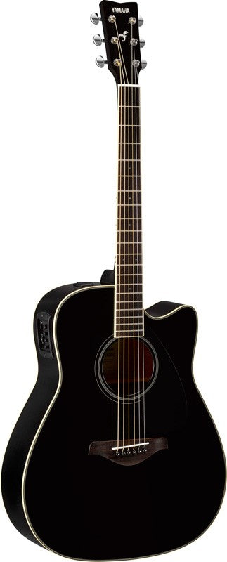 Yamaha FGX820C BL Guitarra Electroacústica Western Negra 1