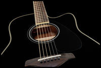 Yamaha FGX820C BL Guitarra Electroacústica Western Negra 8