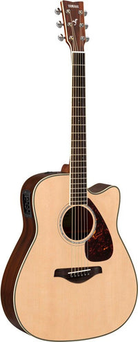 Yamaha FGX830C NT Guitarra Electroacústica Western Natural 1