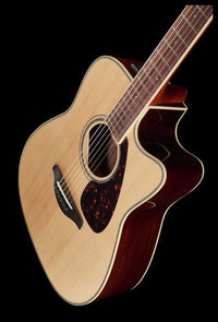 Yamaha FGX830C NT Guitarra Electroacústica Western Natural 11